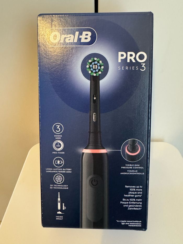 Brosse à dents électrique pro 3 +1 brossette oral B