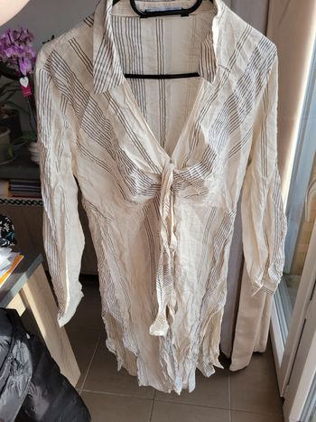 Chemise longue zara