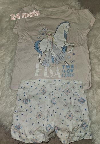 Pyjama 2 pièces Elsa Reine des Neiges