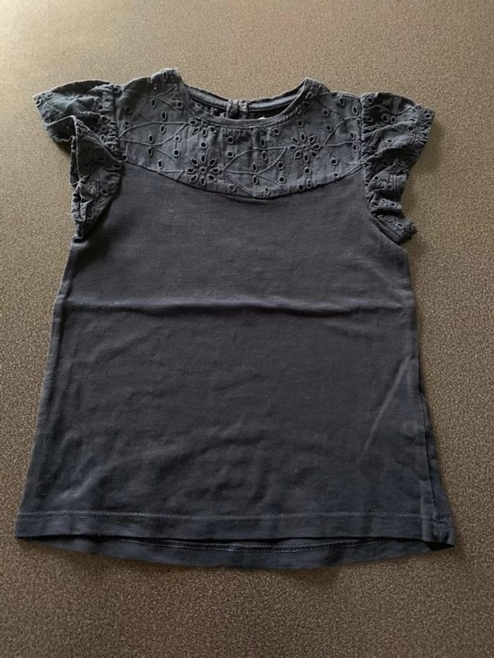 Tshirt marine Vertbaudet taille 4 ans