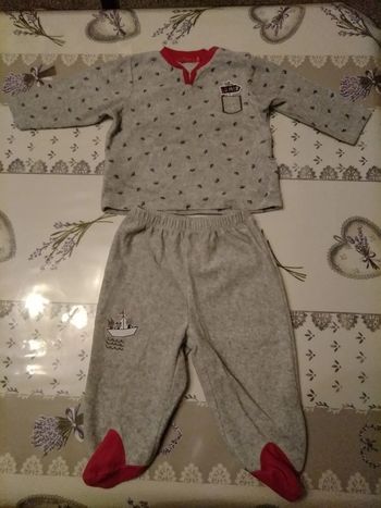 Pyjama 2 pièces, tissaia, taille 9 mois, neuf