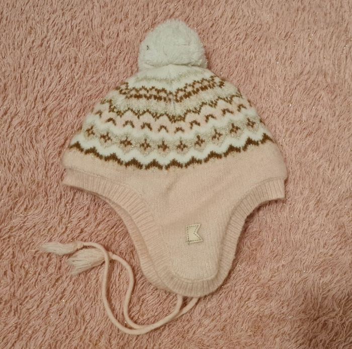 Ensemble bonnet (T51) - cache-cou fille OKAÏDI - photo numéro 5