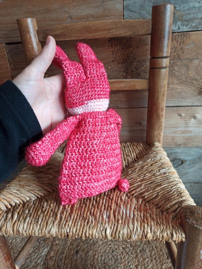 Doudou lapin crochet fait main - photo numéro 6