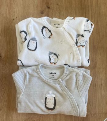 Lot de 2 pyjamas 3mois