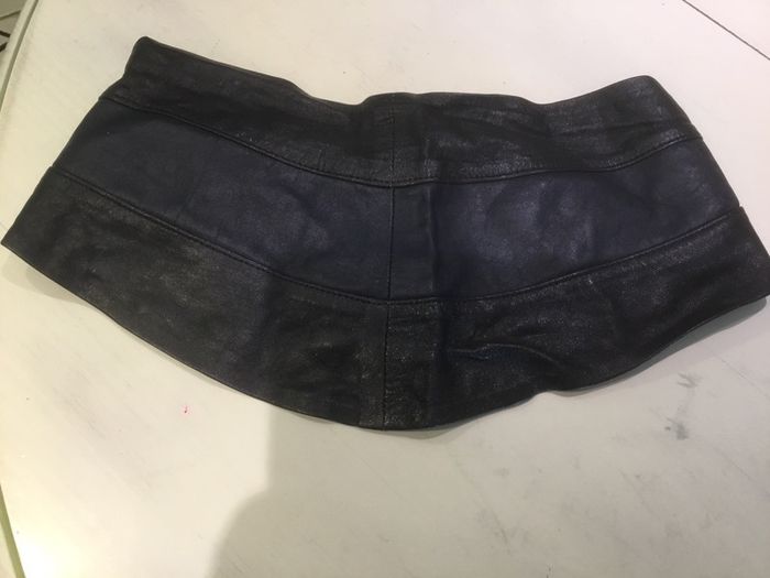 Ceinture vintage en cuir petit M - photo numéro 5