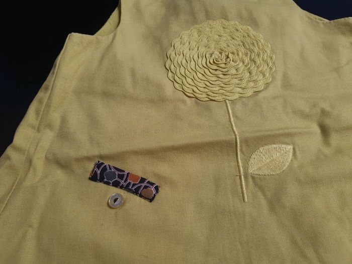 Robe été jaune fleurs obaibi bébé fille 3 mois - photo numéro 2