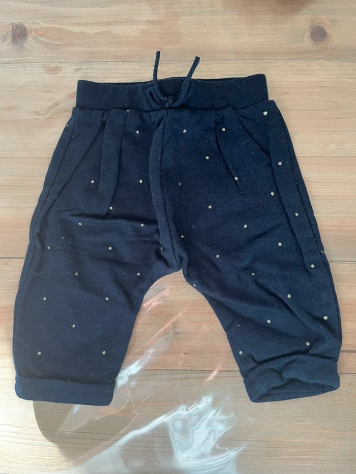 Pantalon jogging Kiabi marine 3 mois