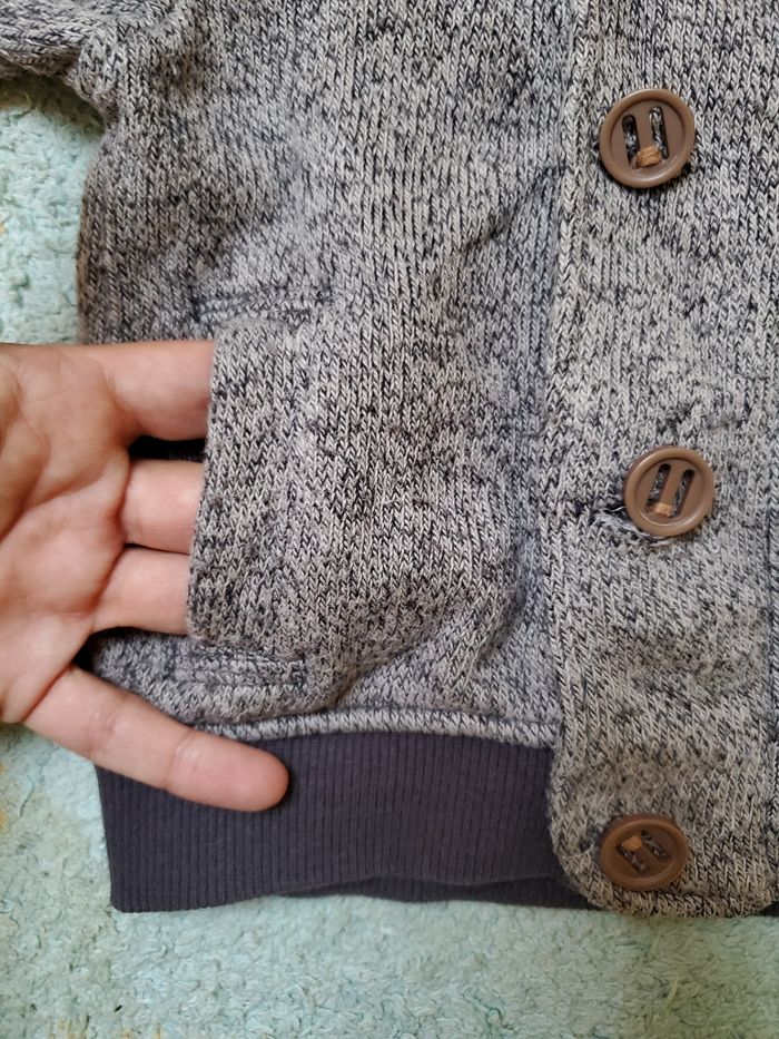 Veste à capuche chaude - 6 mois - TBE - JBC - photo numéro 3