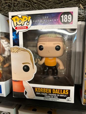 funko Pop The Fifth Element (5ème élément) : Korben Dallas #189