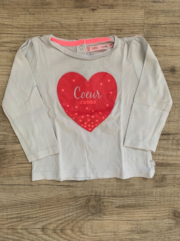 Lot 3 tee-shirts ML 18 mois - photo numéro 4