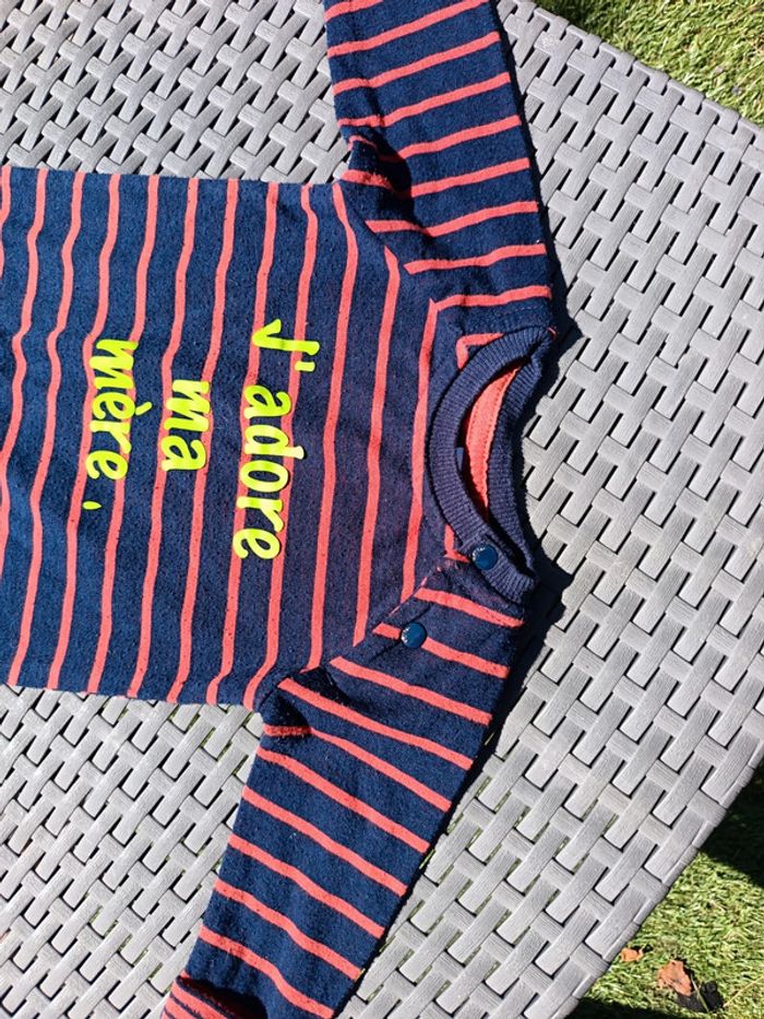 Combinaison pyjama grenouillère sans pied léger fin taille 3 mois 62 cm - photo numéro 7