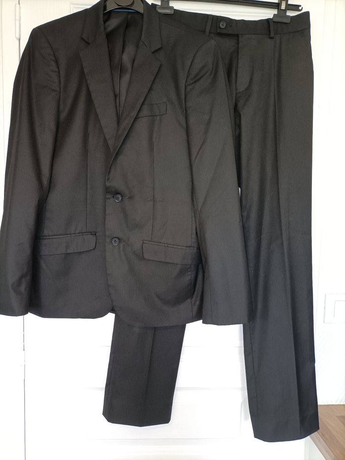 Costume noir veste et pantalon Jules S