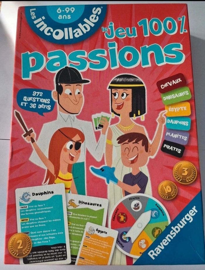 Les incollables questions et défis ravensburger jeu de société - photo numéro 2