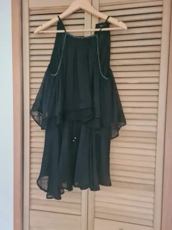 Combishort noire River Island