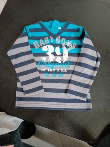 Tee shirt manches longues 23 mois