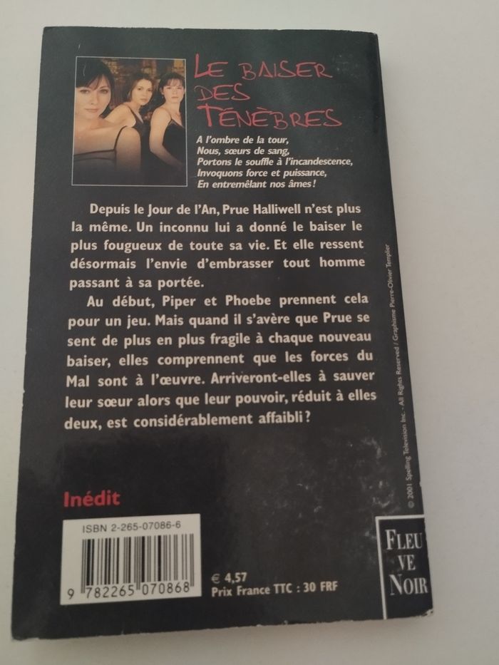 Livre Charmed Le baiser des Ténèbres Tome 2 - photo numéro 2