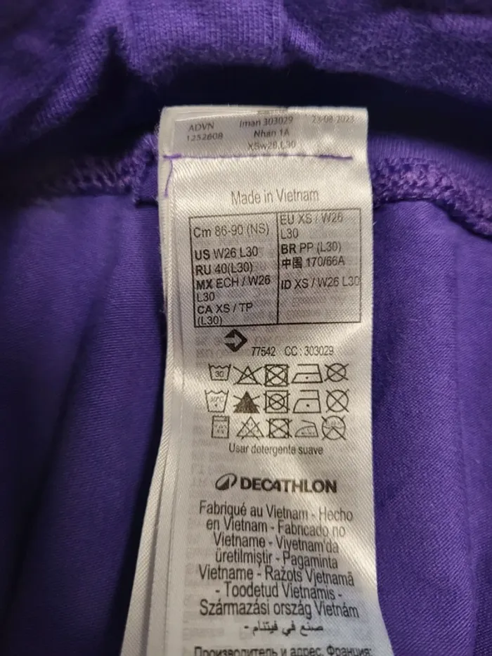Legging Kiabi Violet XS - photo numéro 3