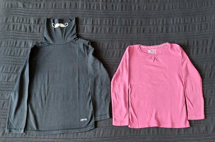2 tee shirts manches longues - photo numéro 3
