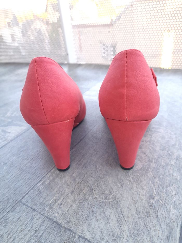 Escarpins à talon compensée et à sequins - O'Moda Libra Pop - photo numéro 9