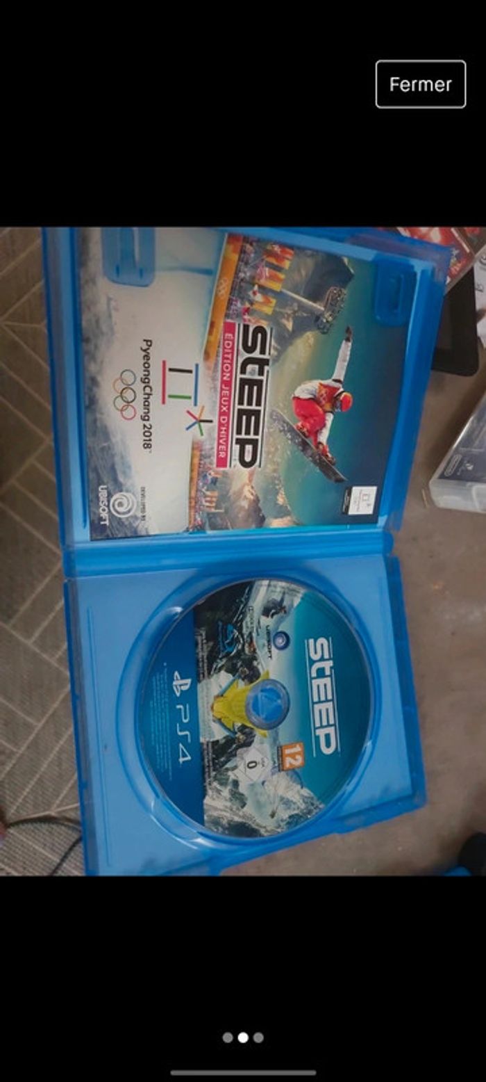 Jeu ps4 Steep jeux d'hiver très bon état - photo numéro 2
