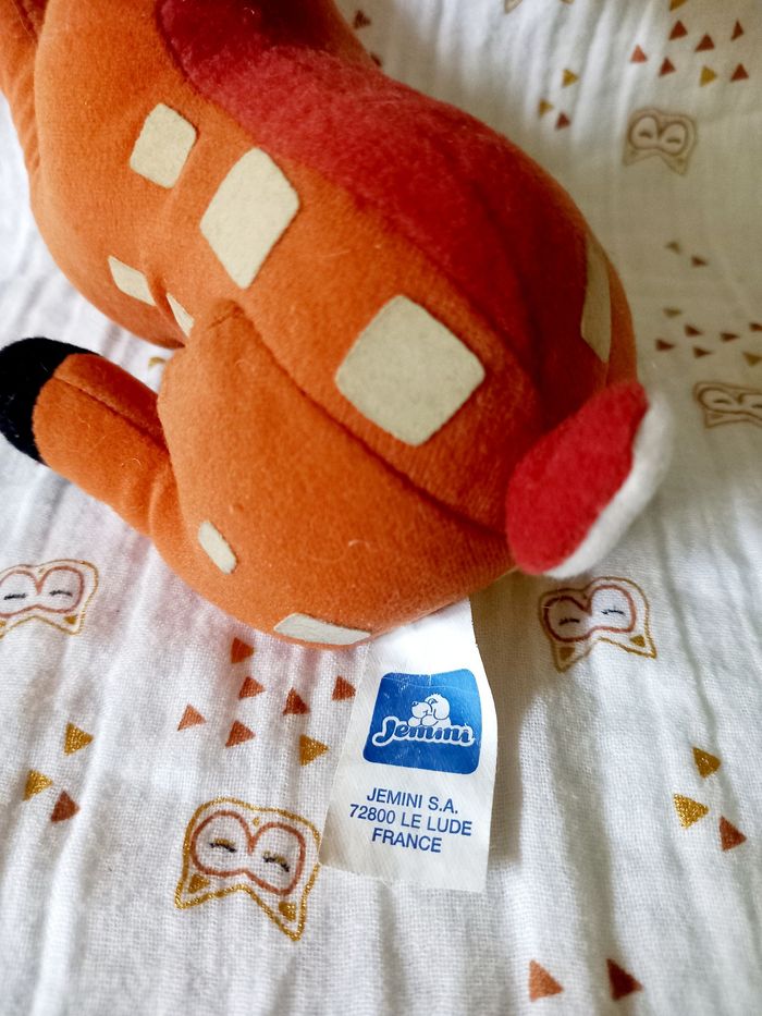 Peluche Bambi Jemini Disney - photo numéro 2