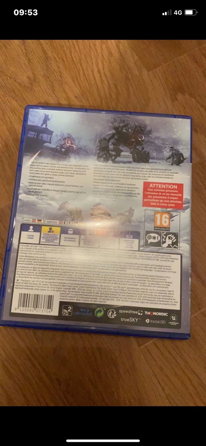 Jeux ps4 fade to silence - photo numéro 3