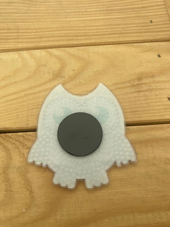 Magnet hibou 🦉 en Diamond painting - photo numéro 2