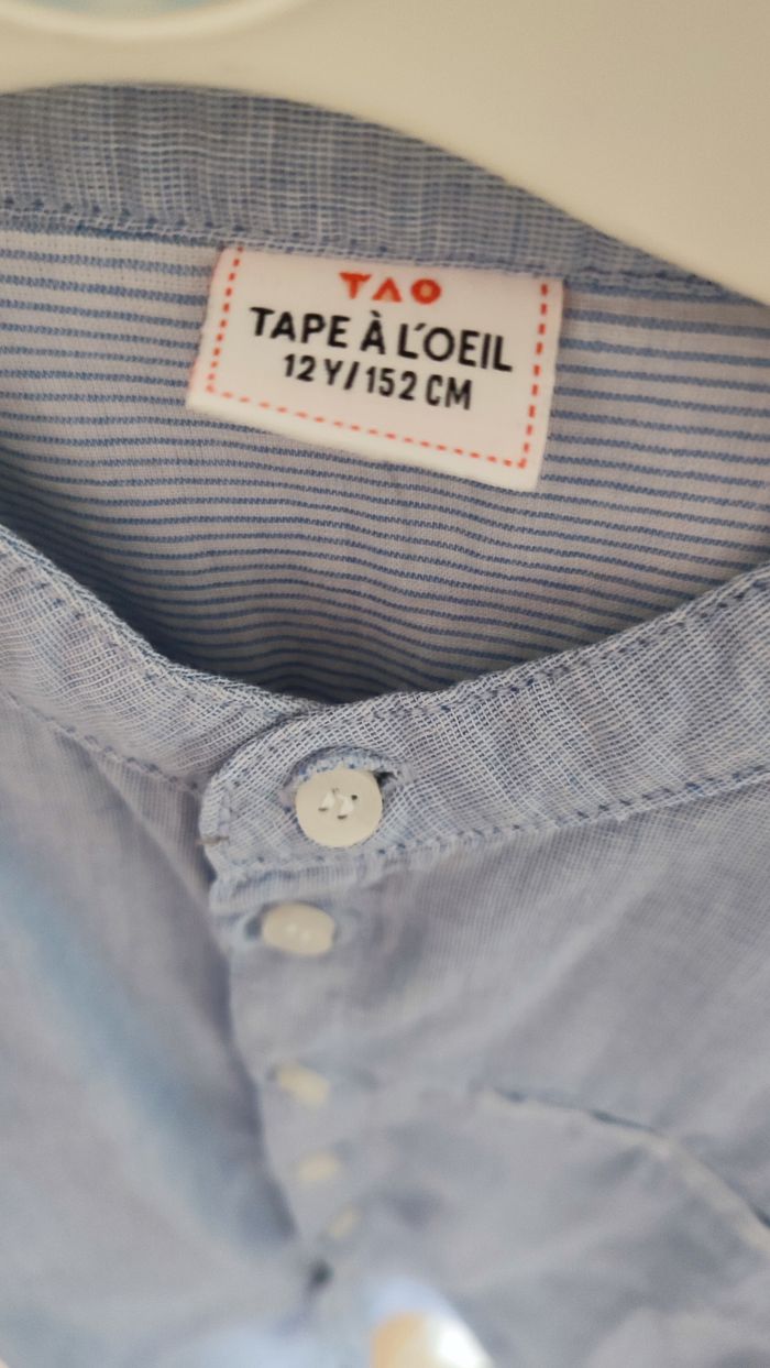 chemise tape à l'oeil 12 ans - photo numéro 4