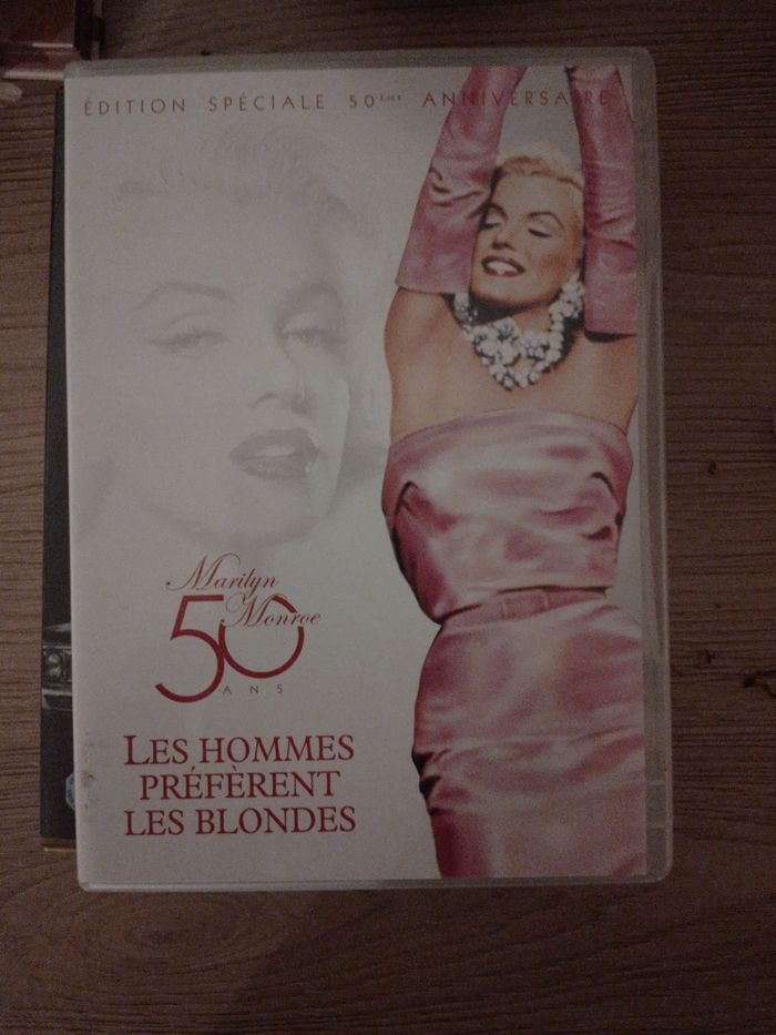 Dvd Marilyn Monroe les hommes préfèrent les blondes
