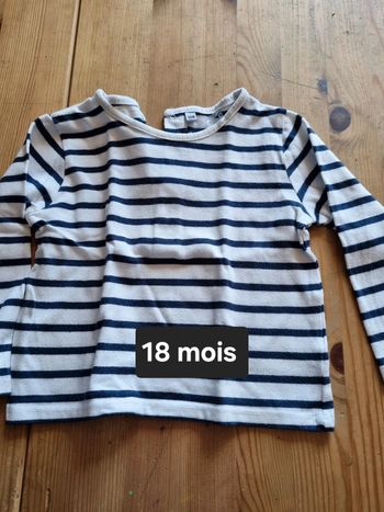 Tee shirt manche longue fille