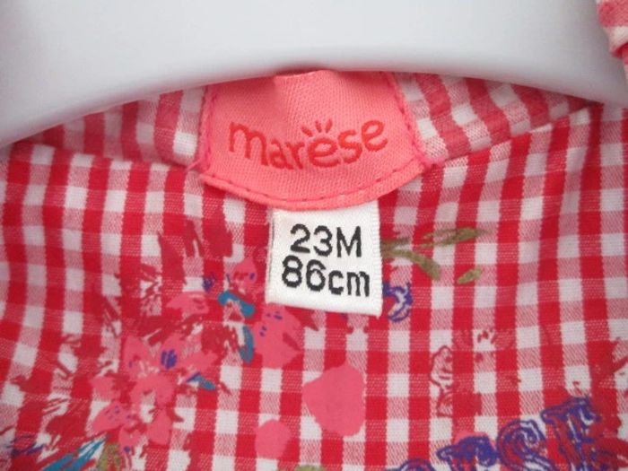Imperméable vichy rouge Marèse 23 mois TBE - photo numéro 8