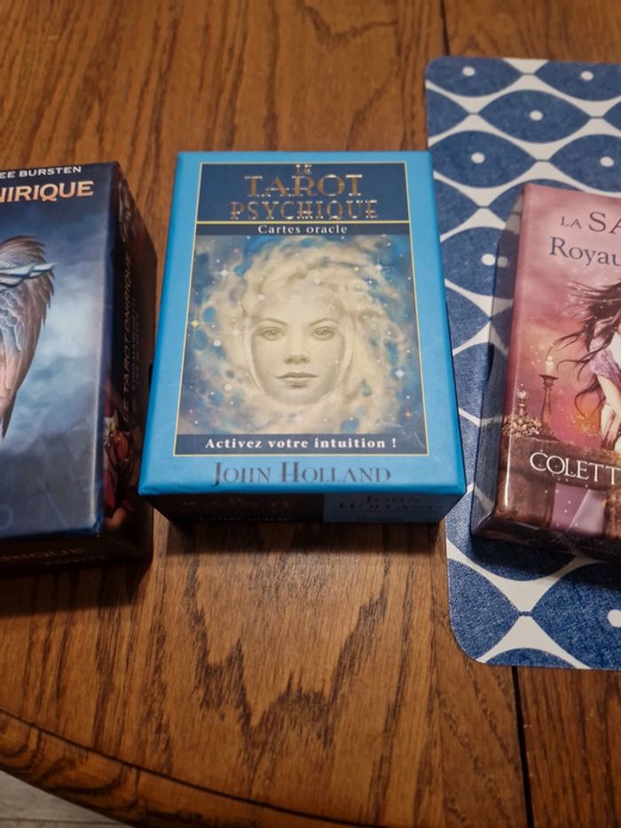 Lot de 3 oracles tarots divinatoires - photo numéro 4