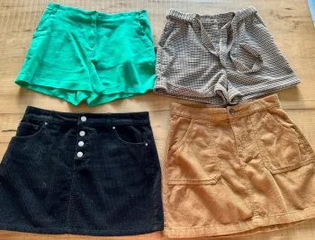 Lot jupes/shorts femme