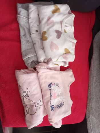 Lot 5 pyjama chaud