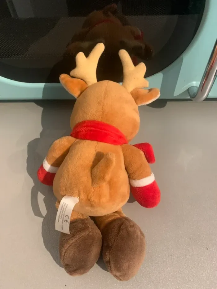 Peluche Renne du père Noël - photo numéro 2