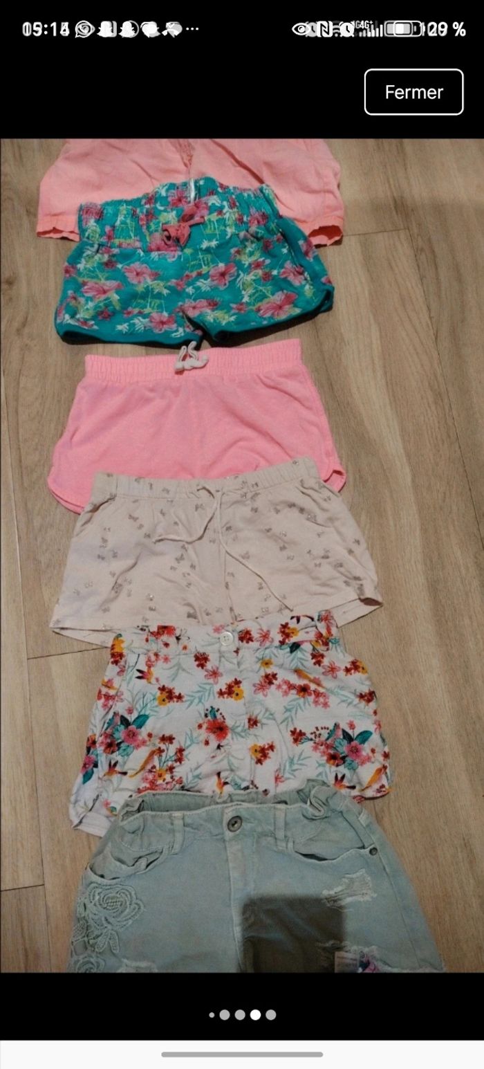 Lot de 9 shorts et une salopette - photo numéro 5