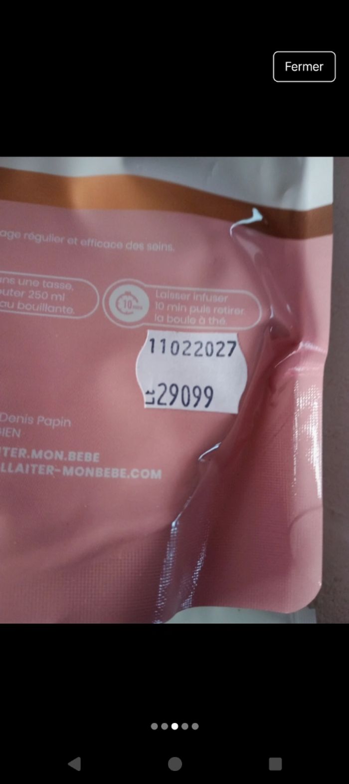 Tisane d'allaitement fraise crème 100gr - photo numéro 3