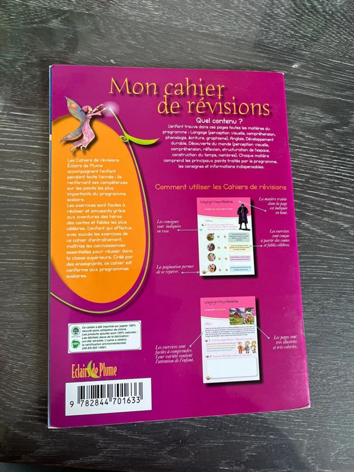 Cahier révision 5/6 ans grande section - photo numéro 2