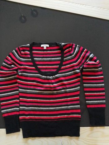 Pull rayé