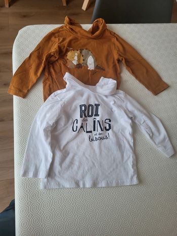 Lot col roulé