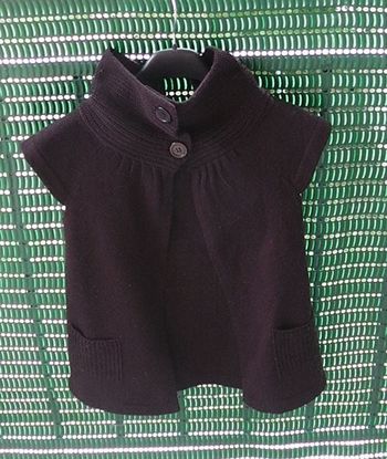 Gilet noir sans manches