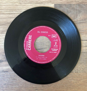 Vinyle 45 tours sans pochette-El chico-Bonita