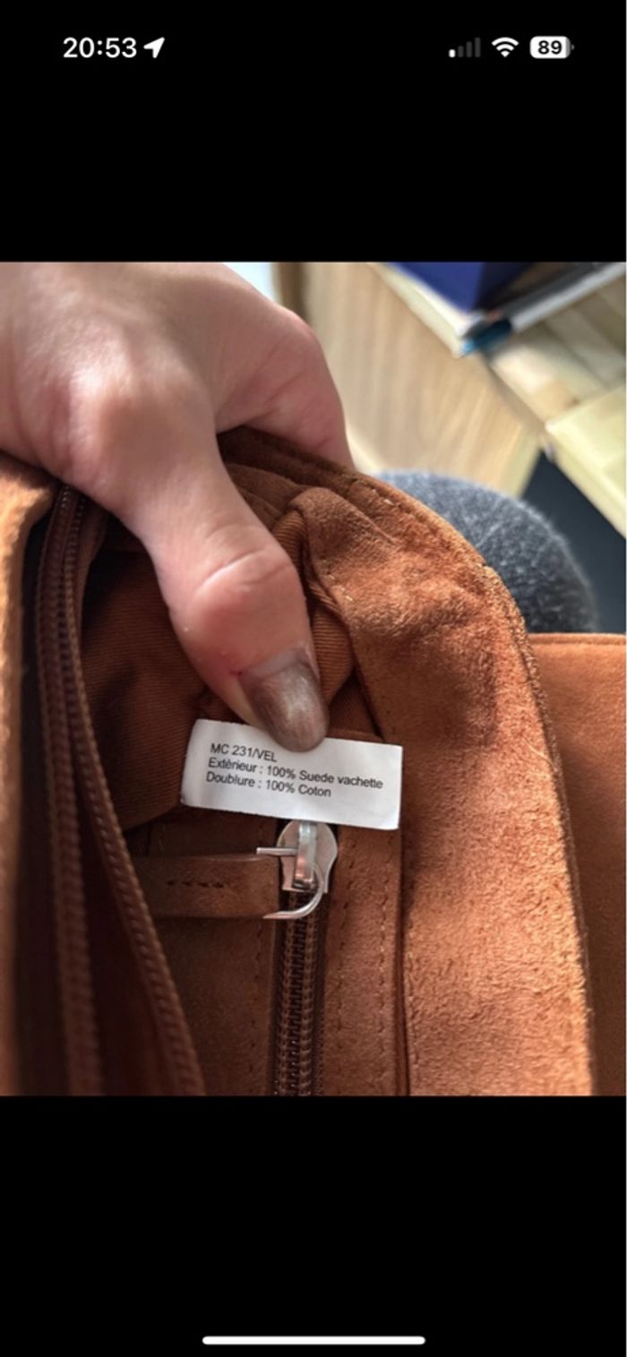 Sac à main cuir Minelli - photo numéro 7