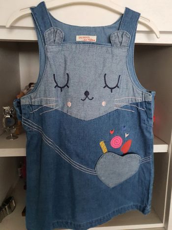 Robe dpam en jean 2 ans