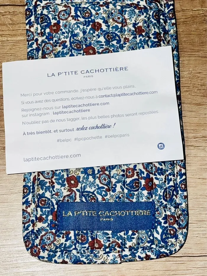 Pochette portable la petite cachottière - photo numéro 2
