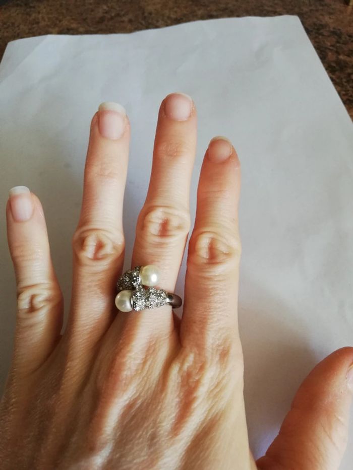 Sublime bague vintage 18mm