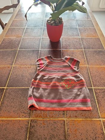 Robe hiver manches courtes