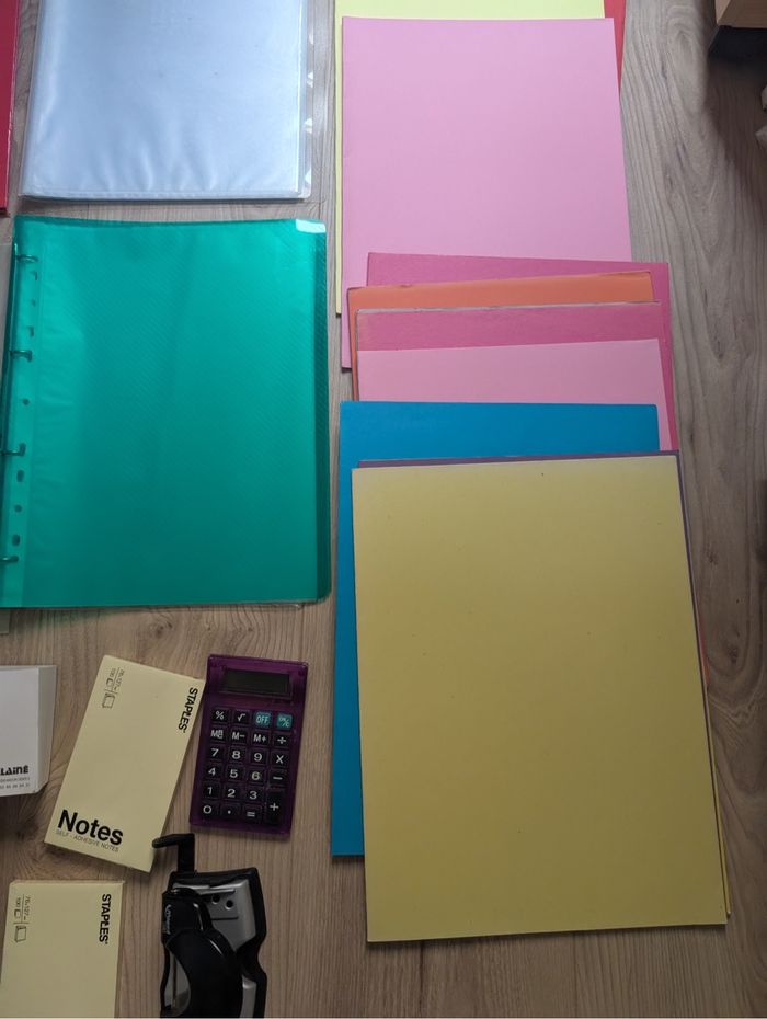 Lot fournitures scolaires - photo numéro 7