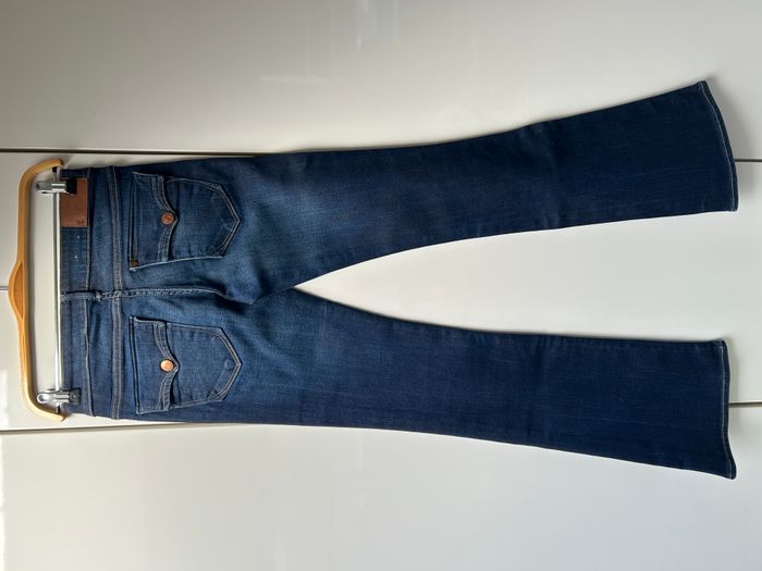 Pantalon en jean bleu H&M - Taille 36 - photo numéro 3