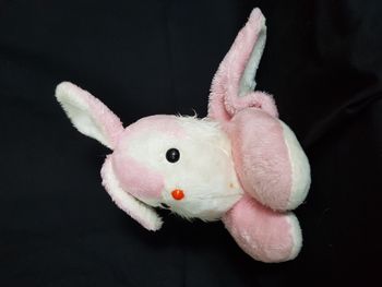 Range pyjama peluche lapin rose Chamti Hauteur 30 cm vintage 80's